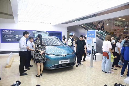 2019北京現(xiàn)代昂希諾純電動預(yù)熱商超展(圖4)